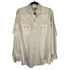 Vintage DeeCee Brand Pearl Snap Sawtooth Pocket Western